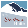 Graphique du Similaun avec 3019 m d'altitude et texte Similaun Hütte