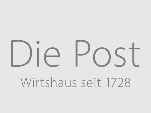 The heights of indulgence in Vent: our restaurant, Die Post Logo of Die Post, inn since 1728